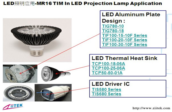 導(dǎo)熱材料-MR16應(yīng)用_副本大